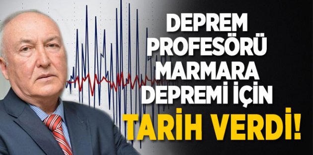 17 Ağustos depremini bilen Prof. Ercan, büyük İstanbul depremi için tarih verdi