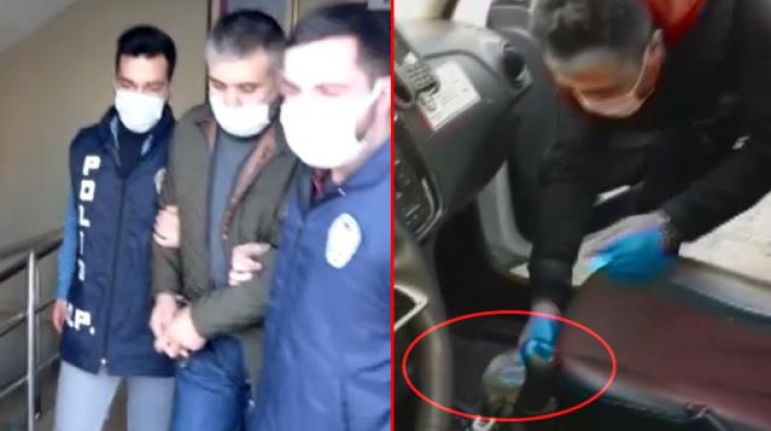 Gaziosmanpaşa'da zehir taciri taksici yakalandı