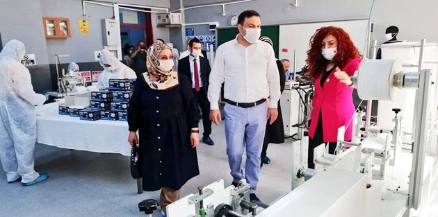 Serkan Acar,Küçükköy Mesleki ve Teknik Anadolu Lisesi’ni Ziyaret etti.