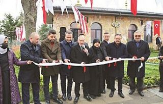 Tarihi mimarili mescid Bayrampaşa'da açıldı