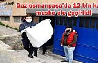 Gaziosmanpaşa’da 12 bin kaçak maske ele geçirildi