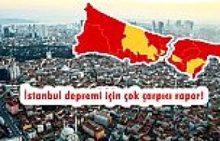 İşte ilçe ilçe İstanbul'un deprem risk haritası