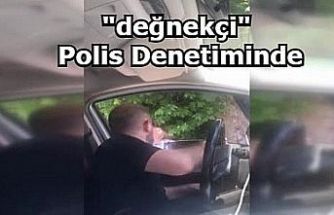 Eyüpsultan'da sivil trafik polislerinin tespit ettiği "değnekçi" gözaltına alındı