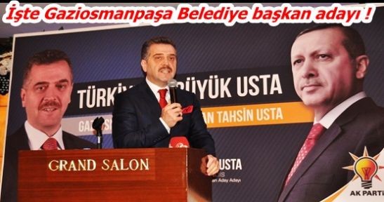 2014 Ak Parti İstanbul ilçe belediye başkan adayları belirlendi. İşte Gaziosmanpaşa Belediye başkan adayı.

Hasan Tahsin Usta