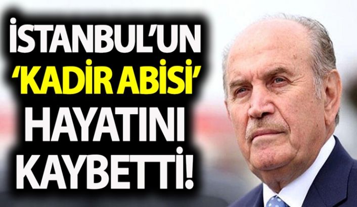 Eski İBB Başkanı Kadir Topbaş hayatını kaybetti! Topbaş&#039;ın cenaze töreni ne zaman?