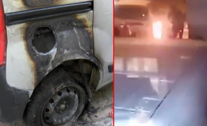 Sultangazi'de başkasıyla evlendirilmek istenen sevdiği kadının babasının otomobilini yaktı