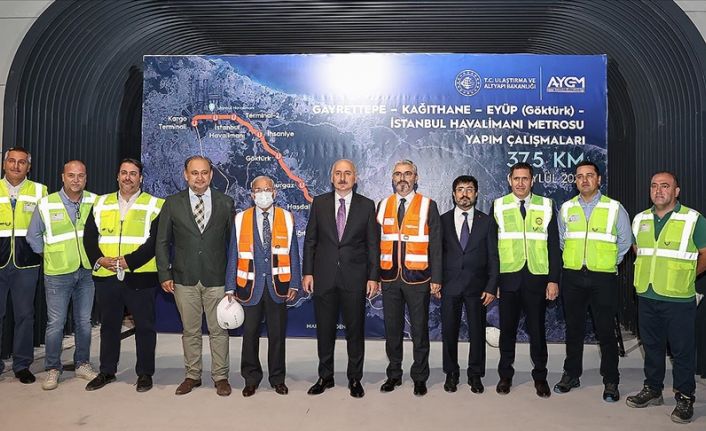 Kağıthane metrosunda ilk sinyalizasyon test sürüşlerini Kasım 2021&#039;de başlatacağız