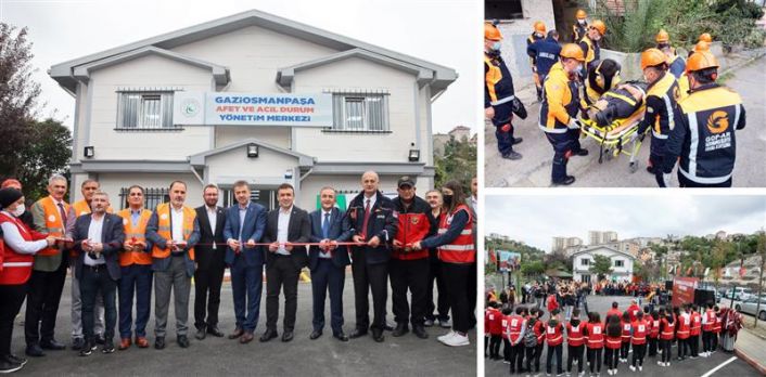 Gaziosmanpaşa'da afet ve acil durum yönetim merkezi açıldı