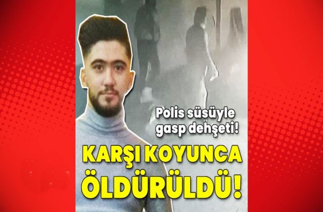 Bayrampaşa&#039;da polis süsü verilerek gasp dehşeti; karşı koyunca öldürüldü