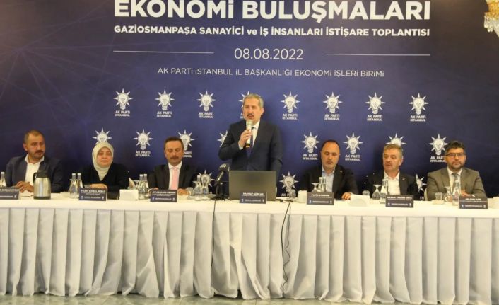 Hazine ve Maliye Bakan Yardımcısı Mahmut Gürcan, Gaziosmanpaşa&#039;da iş insanlarıyla buluştu