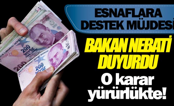 Bakan Nebati: Hazine Faiz Destekli Kredi Paketi yürürlüğe girmiştir