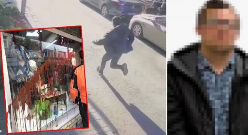 Bayrampaşa&#039;da platonik aşık dehşet saçtı: Dükkana havai fişekli saldırı
