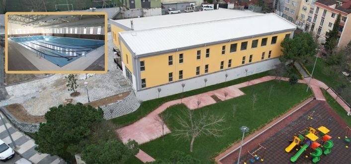 Küçükköy Yarı Olimpik Yüzme Havuzu Açılış İçin Gün Sayıyor
