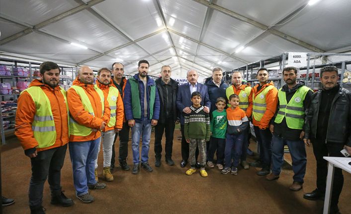 TBMM Başkanı Şentop, Kahramanmaraş&#039;ta depremzedelerle çadır kentte iftar yaptı
