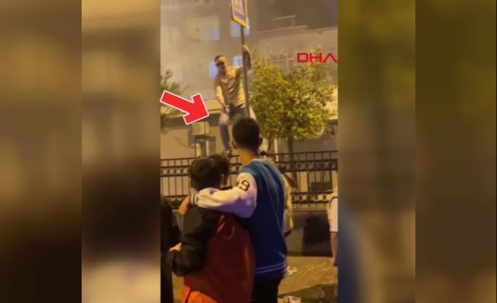 Gaziosmanpaşa&#039;da asker uğurlama eğlencesinde silahla havaya ateş açan şüpheli yakalandı