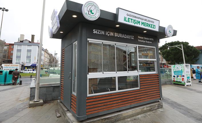 GAZİOSMANPAŞA&#039;DA İLETİŞİM MERKEZLERİ İLE TALEPLER HIZLI ÇÖZÜLÜYOR