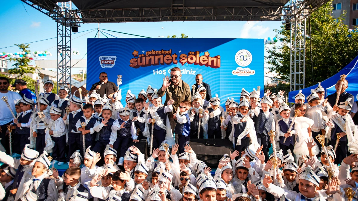 Arnavutk&ouml;y&rsquo;de 924 &Ccedil;ocuk İ&ccedil;in Unutulmaz S&uuml;nnet Ş&ouml;leni