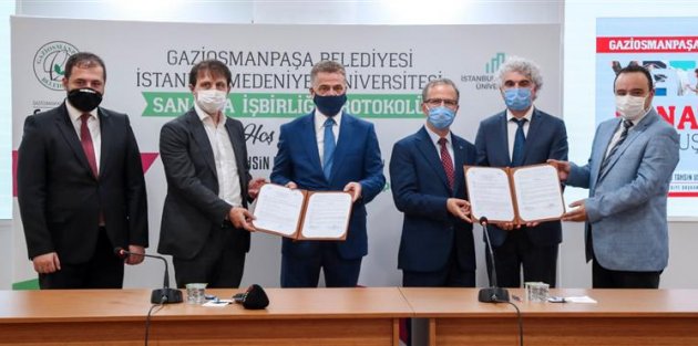 Gaziosmanpaşa Belediyesi İle Medeniyet Üniversitesi Arasında Sanatta İş Birliği Protokolü