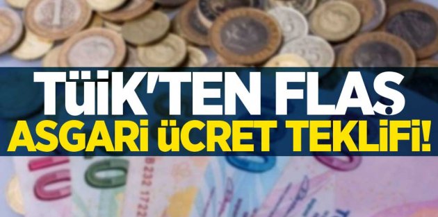 TÜİK'in asgari ücret önerisi belli oldu... Asgari ücret 2021 ne kadar olacak?