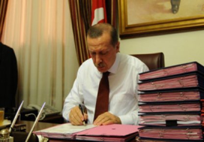 1100 Kişilik Liste Erdoğan'ın Önünde