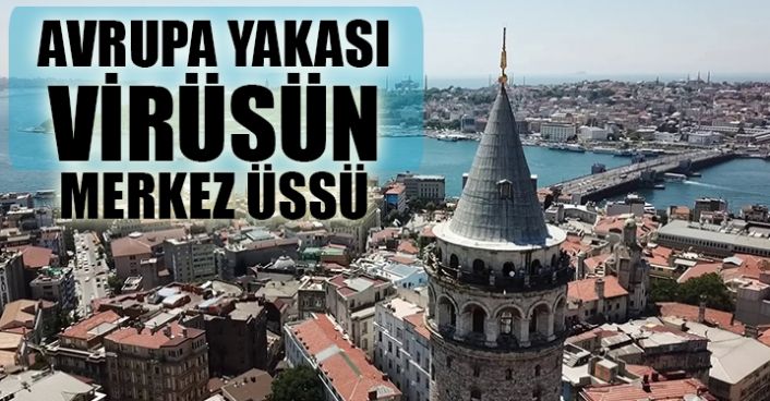 Koronavirüs yayılımı açısından İstanbul'un en riskli 8 ilçesi açıklandı