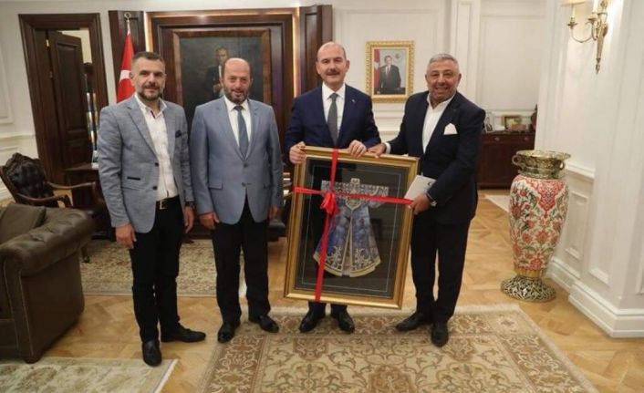 Trabzon Dernekleri Federasyonu’ndan Bakan Soylu’ya Destek