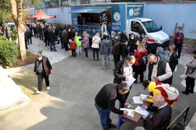 Gaziosmanpaşa’da Vatandaşlar Bulgaristan’daki Seçimler İçin Sandık Başına Gitti