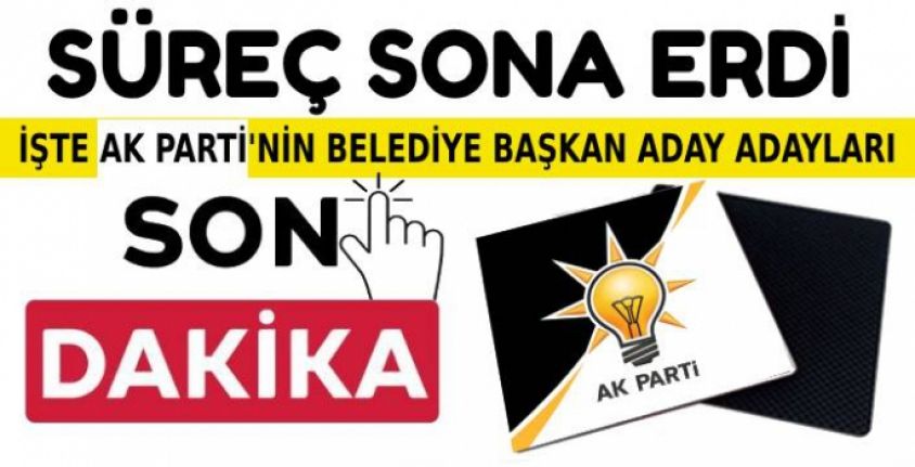 AK Parti Gaziosmanpaşa ‘da belediye başkan aday adayları belli oldu