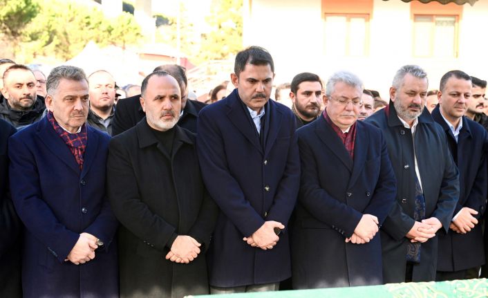 İBB Başkan adayı Murat Kurum, Azmi Aydemir'in cenaze törenine katıldı