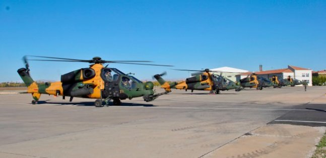 5 ATAK helikopteri Malatya’ya konuşlandı