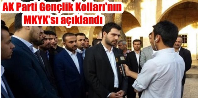 AK Parti Gençlik Kolları'nın MKYK'sı açıklandı