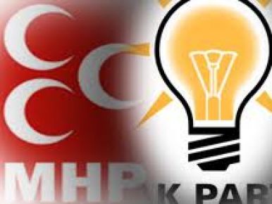 AK Parti'deki bayramlaşma MHP ile başladı