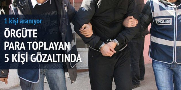 Aksaray'da 'Paralel Yapı' operasyonunda 5 gözaltı