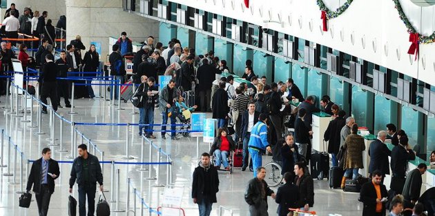 Antalya Havalimanı'nda yolcu rekoru
