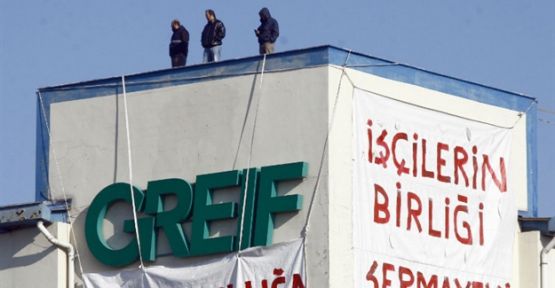 Arnavutköy'deki  Greif İşçilerinin Grevi: 12 Gözaltı 