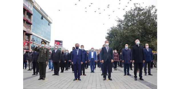 Gazi Mustafa Kemal Atatürk,Gaziosmanpaşa'da törenle anıldı