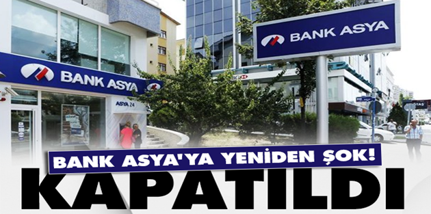 Bank Asya payları geçici olarak işleme kapatıldı