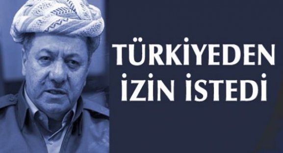 Barzani Türkiye'den peşmerge için resmi izin istedi