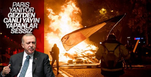 Başkan Erdoğan: Paris yanıyor dünya sessiz