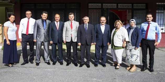 Başkan Usta’dan Küçükköy Mesleki Anadolu Lisesi’ne ziyaret