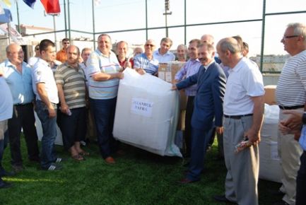Bayrampaşa'da Spor kulüplerine geleneksel yardım