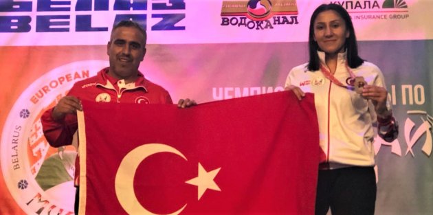 Gaziosmnapaşa'lı Bediha Taçyıldız 3’üncü Kez Avrupa Şampiyonu Oldu