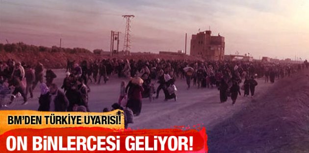 BM'de flaş Türkiye açıklaması! On binlerce kişi geliyor!