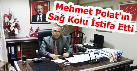 CHP Gaziosmanpaşa  İlçe Başkan Yardımcısı istifa etti