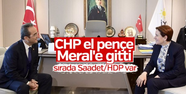CHP heyeti İYİ Parti'yi ziyaret etti