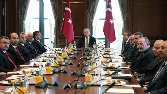 CHP ve HDP'liler Saray'a gitmedi