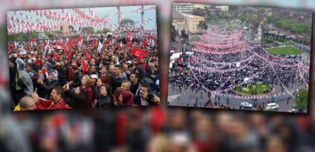 CHP'nin Kayseri mitinginde sayı hüsranı!