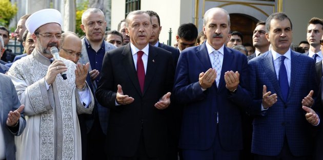 Cumhurbaşkanı Erdoğan Eyüp'te
