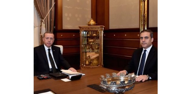 Cumhurbaşkanı Erdoğan MİT Müsteşarı Fidan'ı kabul etti