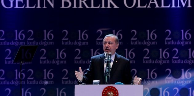 Cumhurbaşkanı Erdoğan: O'na kimse zarar veremez